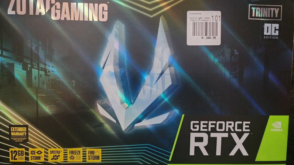 ZOTAC GAMING 3080 OC 12GB OBO
