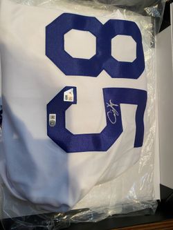 Nike LA Dodgers Jersey Dustin May Autographed #85