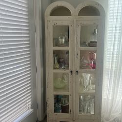 Shabby Chic Wood Cabinet