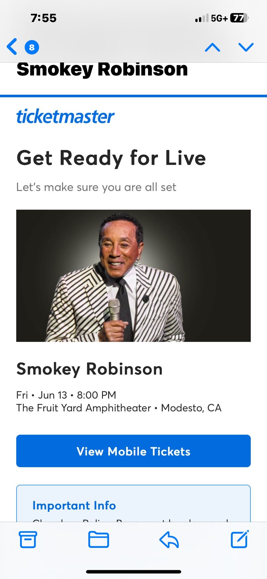 Smokey Tickets