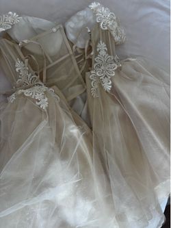 Beige dress