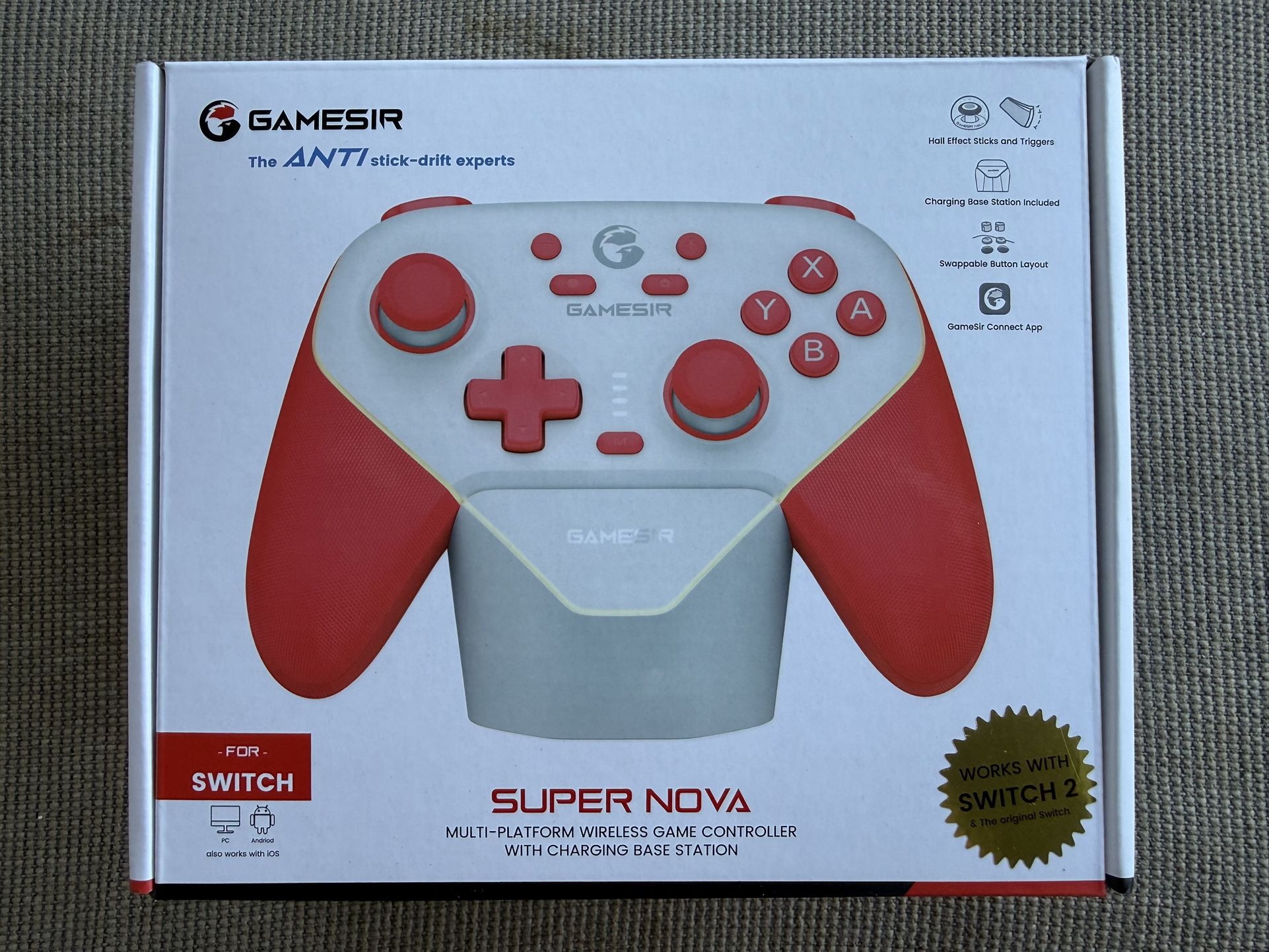 GameSir Super Nova Switch 2 Wireless Controller New-In-Box