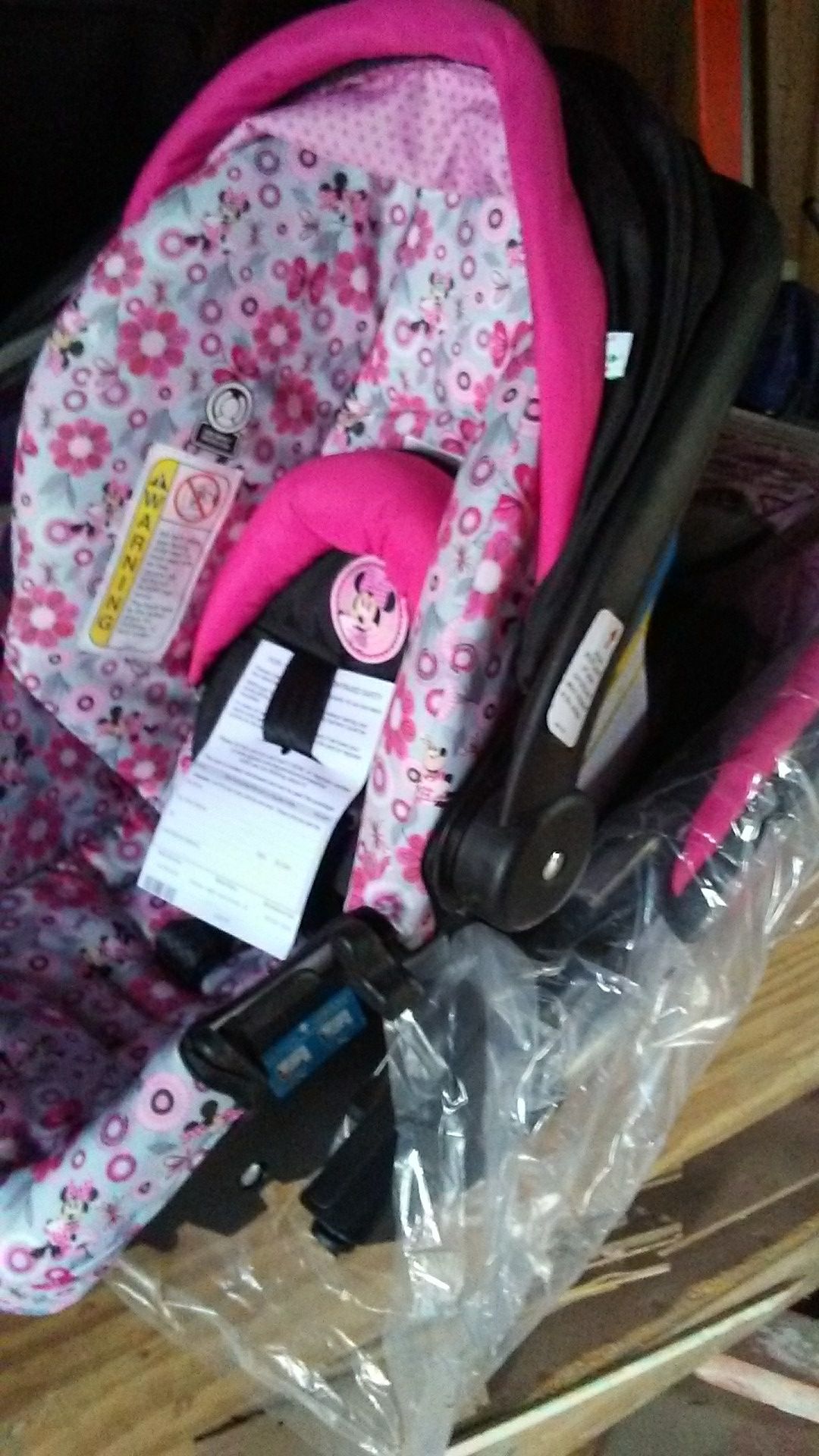 Brand new Disney carseat and stroller
