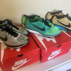 Nike Flyknit Racer Lot Sz 11.5