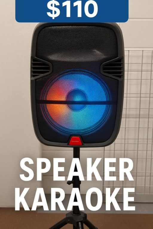 BLUETOOTH PORTABLE SPEAKER KARAOKE π€