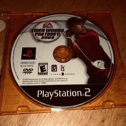 PS2 Game EA Sports ⛳️ Tiger 🐅 Woods PGA Tour 2003 