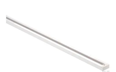 Laborate Lighting R 6FT WH Trac-Lites Trac Section New