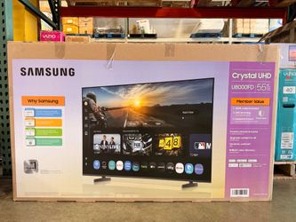 Samsung 55” Crystal UHD Smart TV Brand New In Box