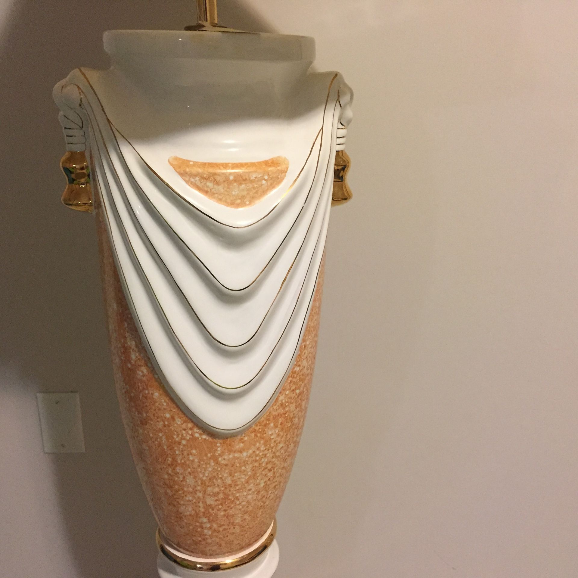 Nice porcelain floor lamp reg $120 now $100 brand new