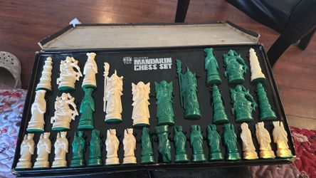 collectors mandarin chess set