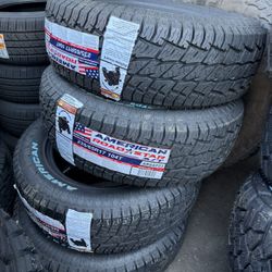 235/65/17 American Roadstar All Terrain Tires 