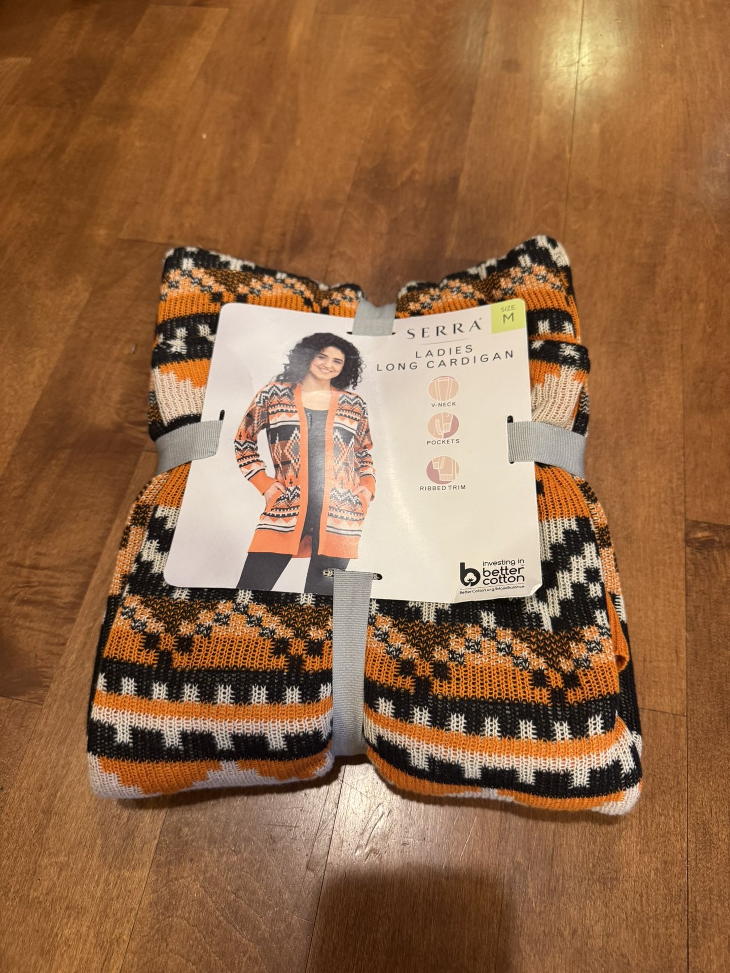 Woman’s Serra Ladies Long Cardigan Can Ship If Needed