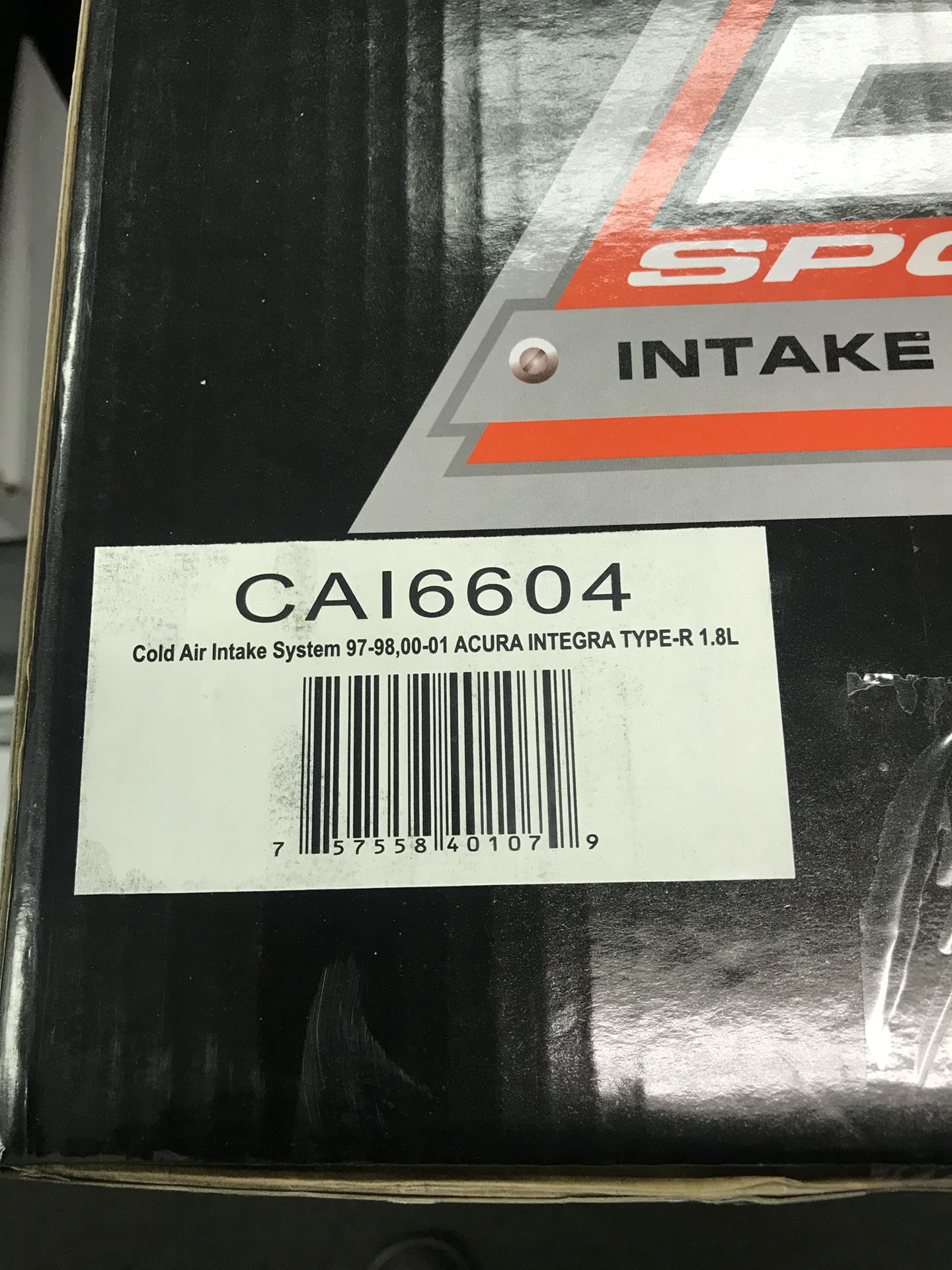 Brand New in Box DC Sports DC2 ITR Intake CAI6604