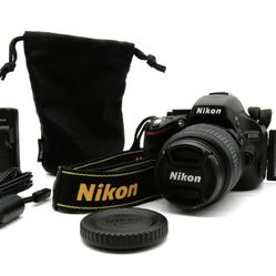Nikon D5100 DSLR Camera + 18-55mm VR Lens + Battery/Charger – ONLY 5,870 SC