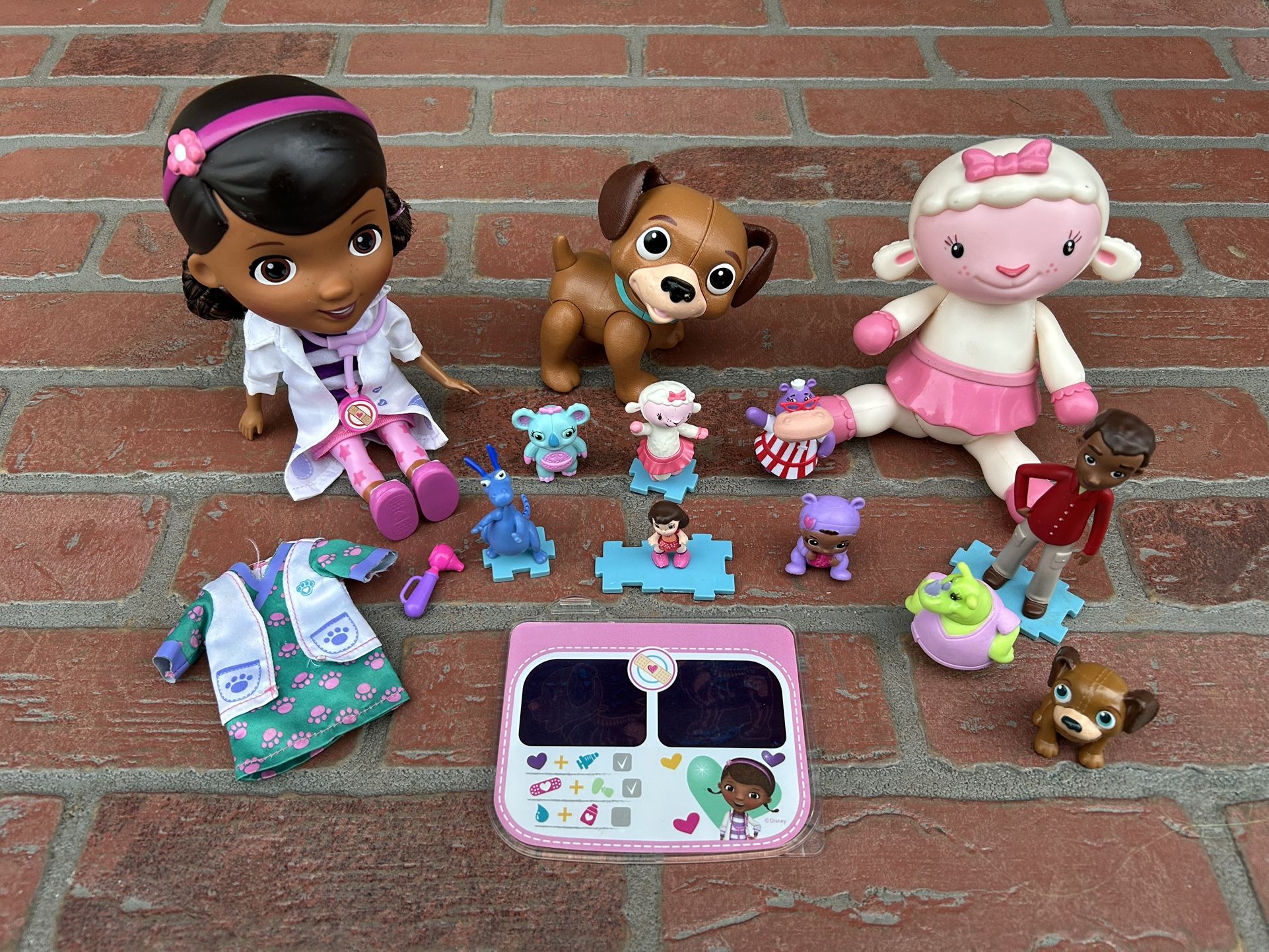 Doc McStuffin Dolls And Accessories Lot