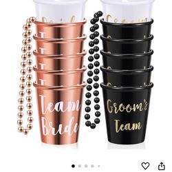 Shots Cups Bride And Grooms New In The Box 