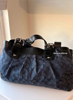 Coach Y2K Blue Soho Tote Shoulder bag (No Trades)