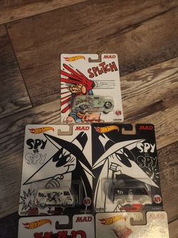 Hot Wheels x MAD Magazine Die-Cast Car Set
