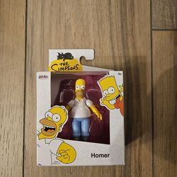 Jakks Pacific The Simpsons - Homer Simpson 2.5” Figure - New