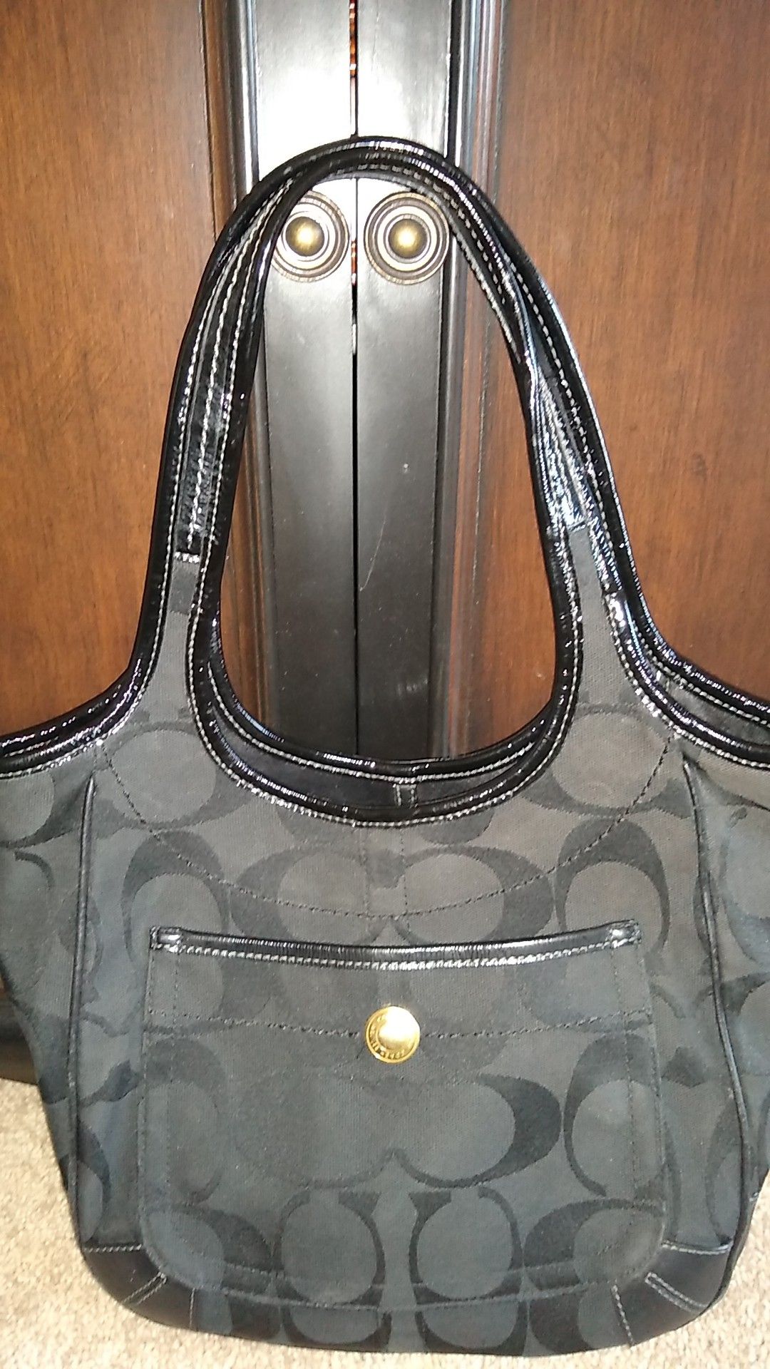 Coach black bag