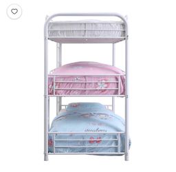 Triple bunk bed full over full over full F/F/F
