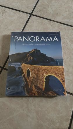Panorama Spanish Textbook 7th Edition