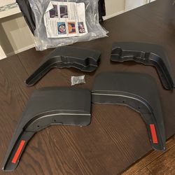 Brand new Premium Mud Flaps Compatible with 2019-2023 Chevy Silverado 1500(Excludes ZR2, LT Trail Boss, Custom Trail Boss) Custom Front and Rear 