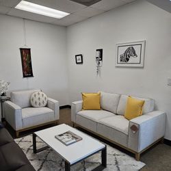 Fabric Loveseat  - Rosecrans 