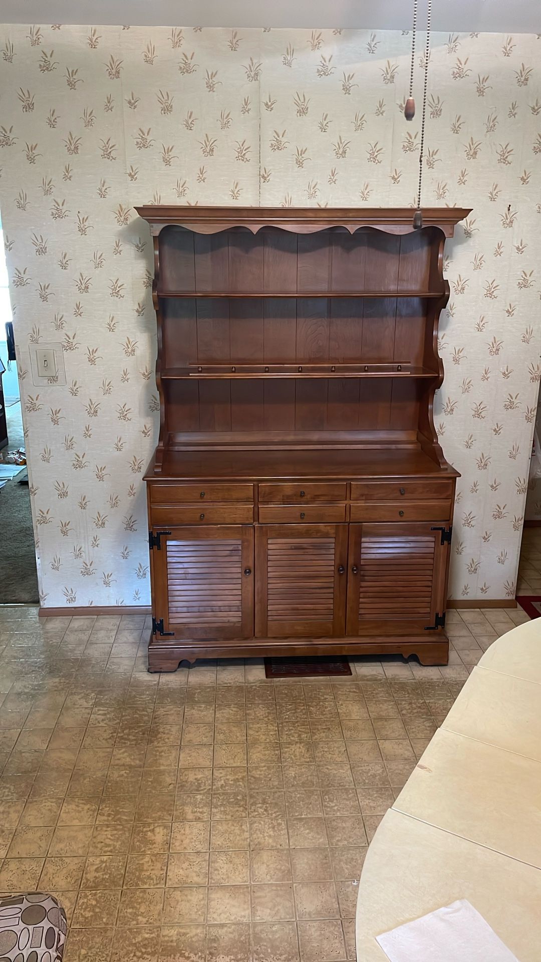 Oak Hutch - Ethan Allen