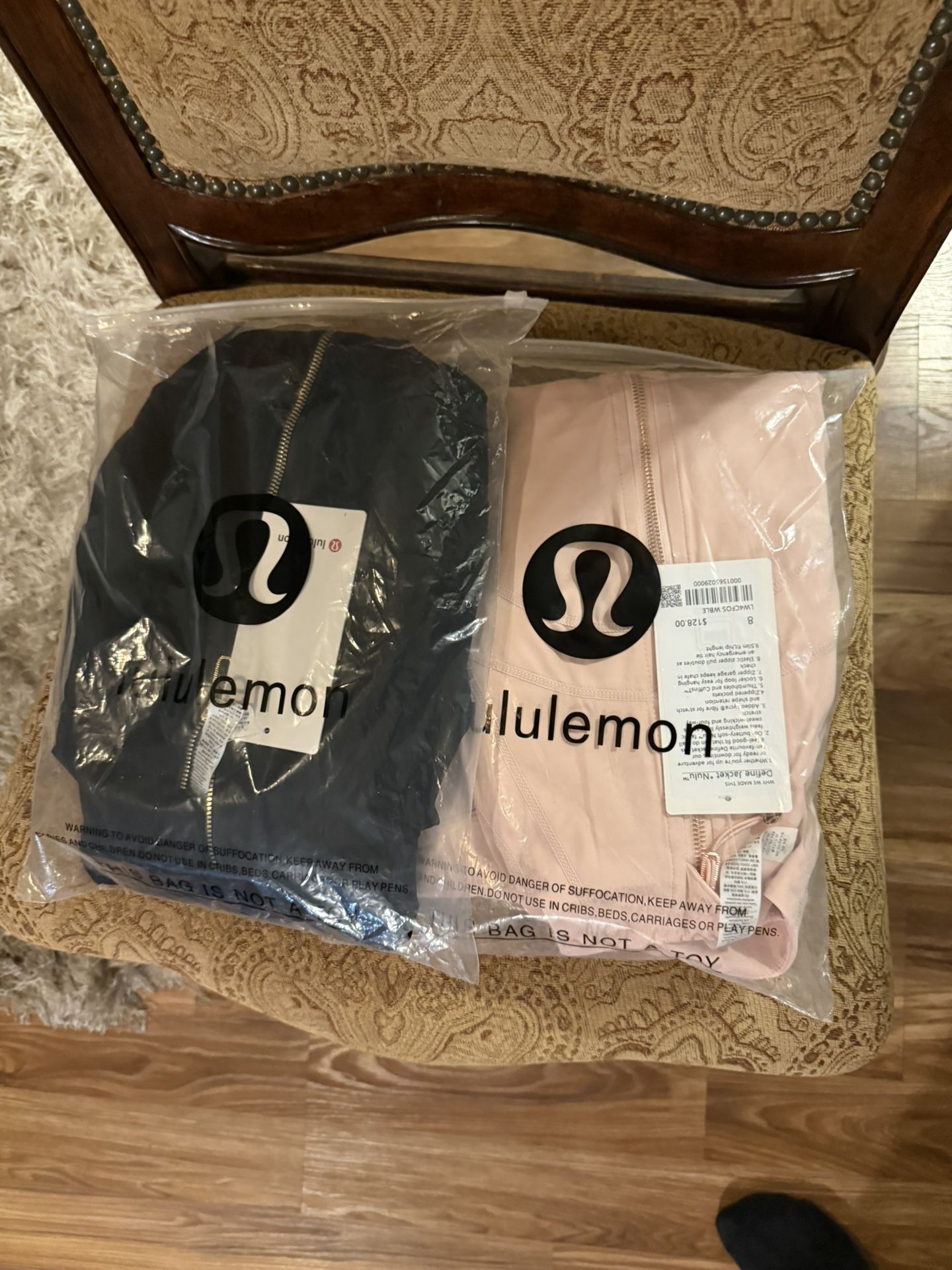 Lululemon Black Define Jacket And Jogger Set