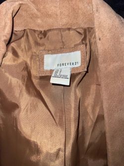 Forever 21 fringe jackets