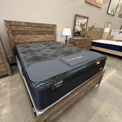 4 PC QUEEN BEDROOM SET 