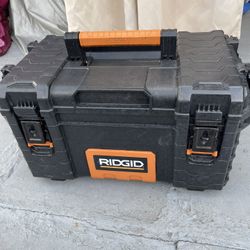 Ridgid Tool Box 22”W X 13”D X 12”H Used Condition $30 Firm On Price