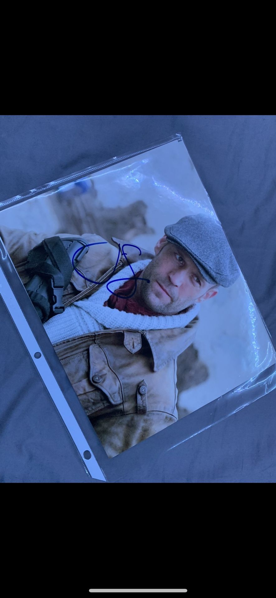 Jason Statham Autograph