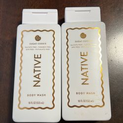 Native Body Wash Sugar Cookie Fragrance, 18 Fl Oz Each