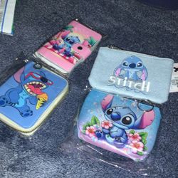 Stitch Wallet Coin Purse Wallet Id Card Wallet CNew Sealed