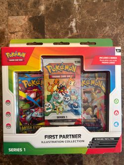 Pokemon First Partners illustration box