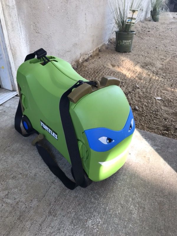 Ninja Turtle Trunki kids suitcase