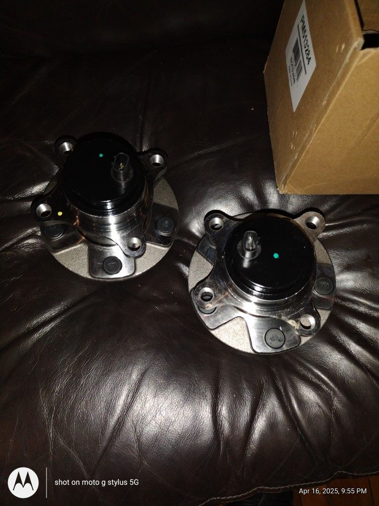 Set Of Front Wheel Bearings And Assembly