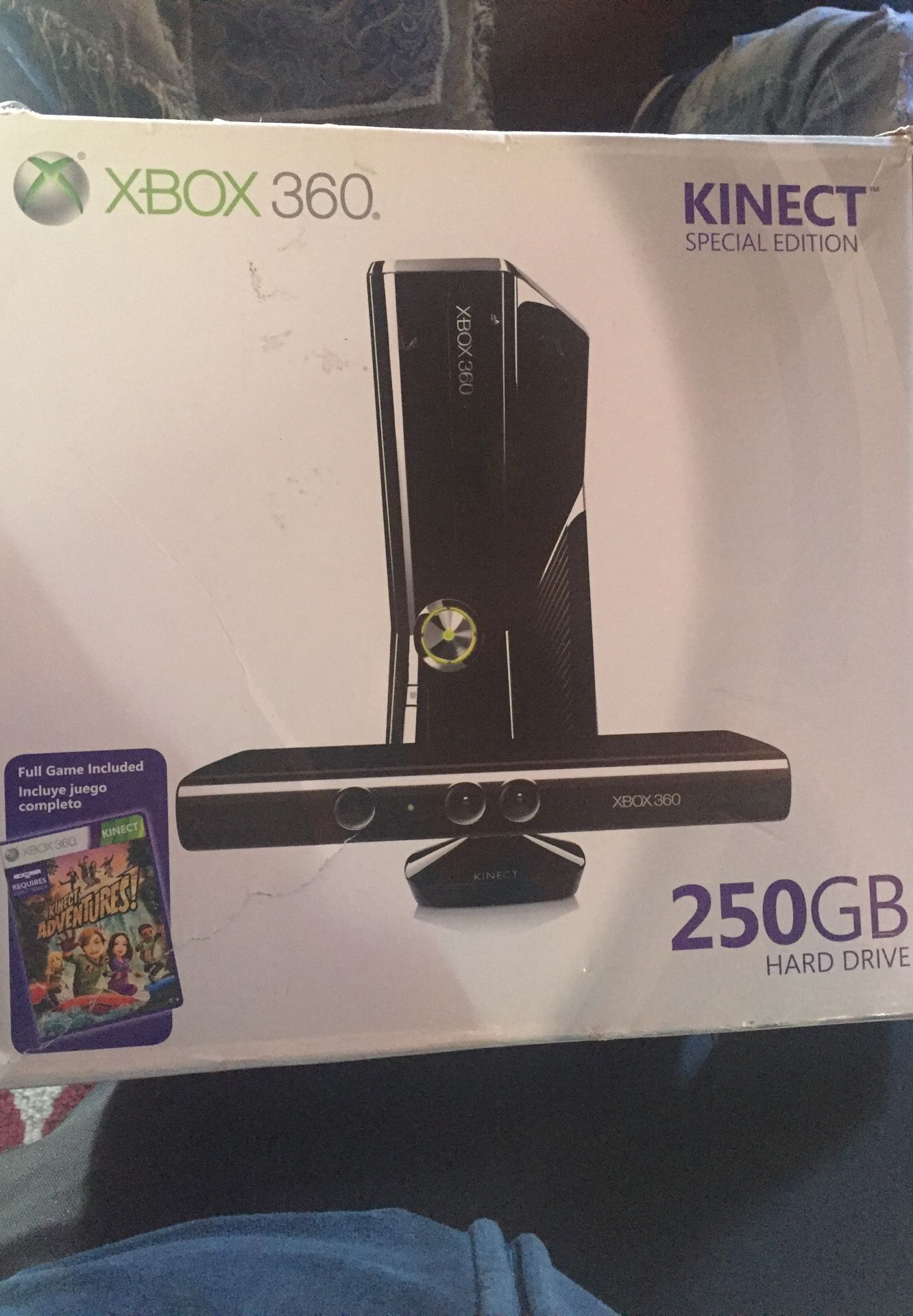 X box 360 Kinect Special Edition 250 Hard Drive ,Brand New