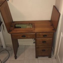 Antique Sewing Desk 