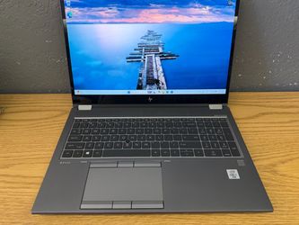 HP ZBook Fury 15  G7, 16 GB ram, core i7-10th  gen-touchscreen