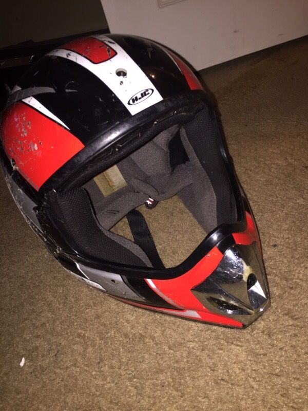 Dirt bike helmet/ atv