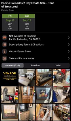 2 DAY BLOW DEALS FURNITURE VINYLS CAMERAS LUXURY BRANDS