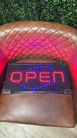 Open sign
