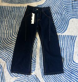 Inflation Brand Navy Baggy Jeans Size Small