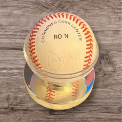 Pelota De Béisbol Firmada Original 