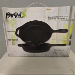 Parini Fry Pan - Pre- Seasoned Cast Iron