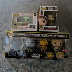 Star wars Funko Pop Lot
