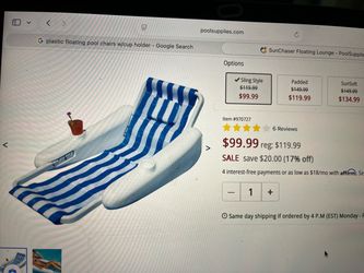 Swim line Sunchaser Lounge Chairs